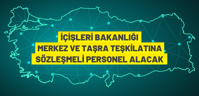 Sözleşmeli personel alım ilanı